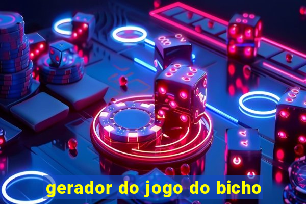 gerador do jogo do bicho